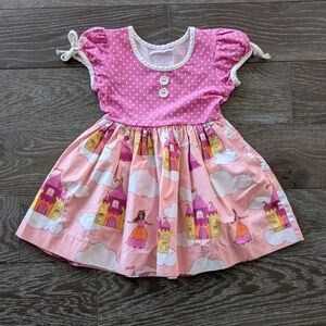 Eleanor Rose Rhonda Pink Castle Dress Size 2